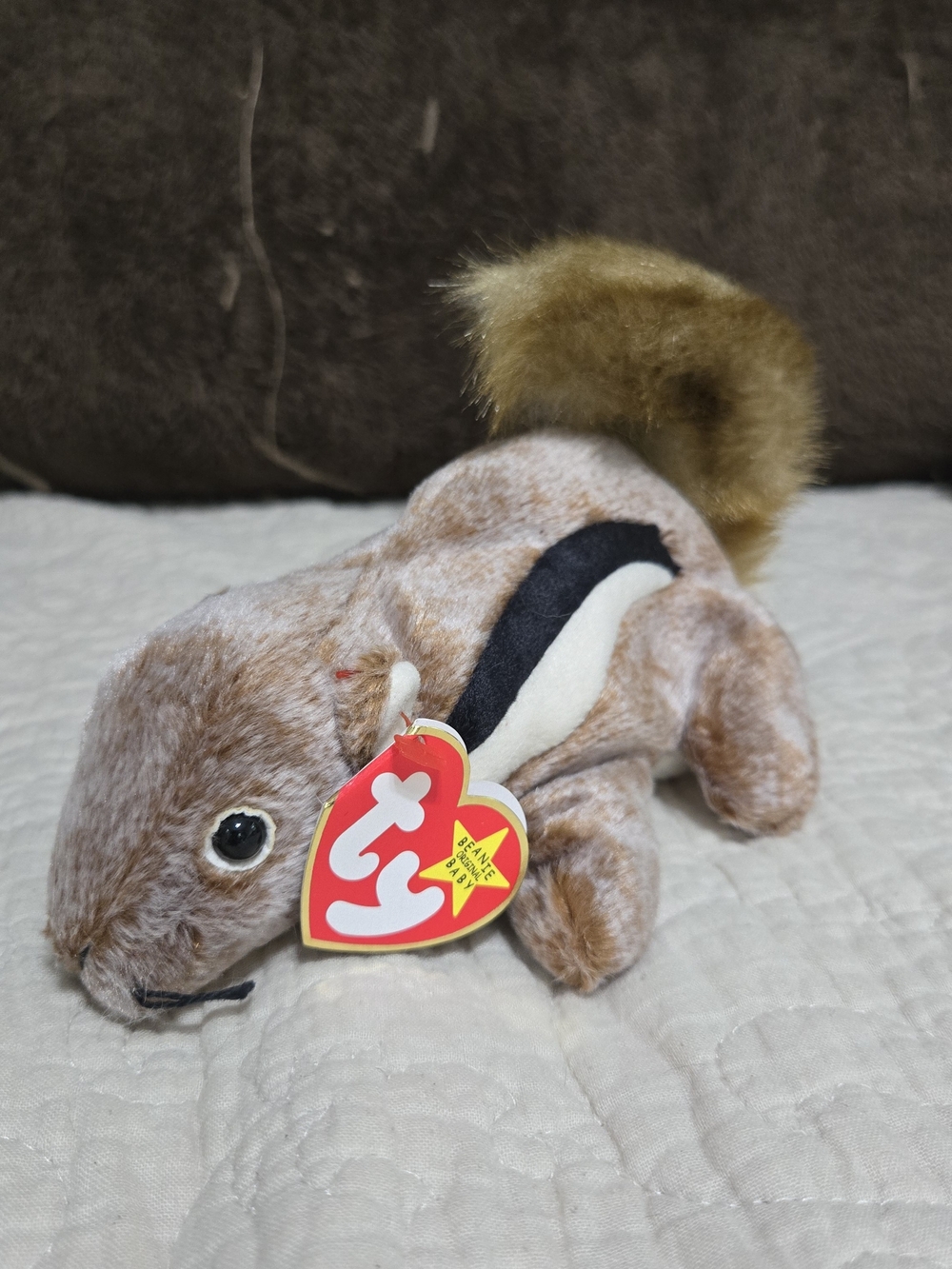 Ty Beanie Baby "Chipper" the Chipmunk